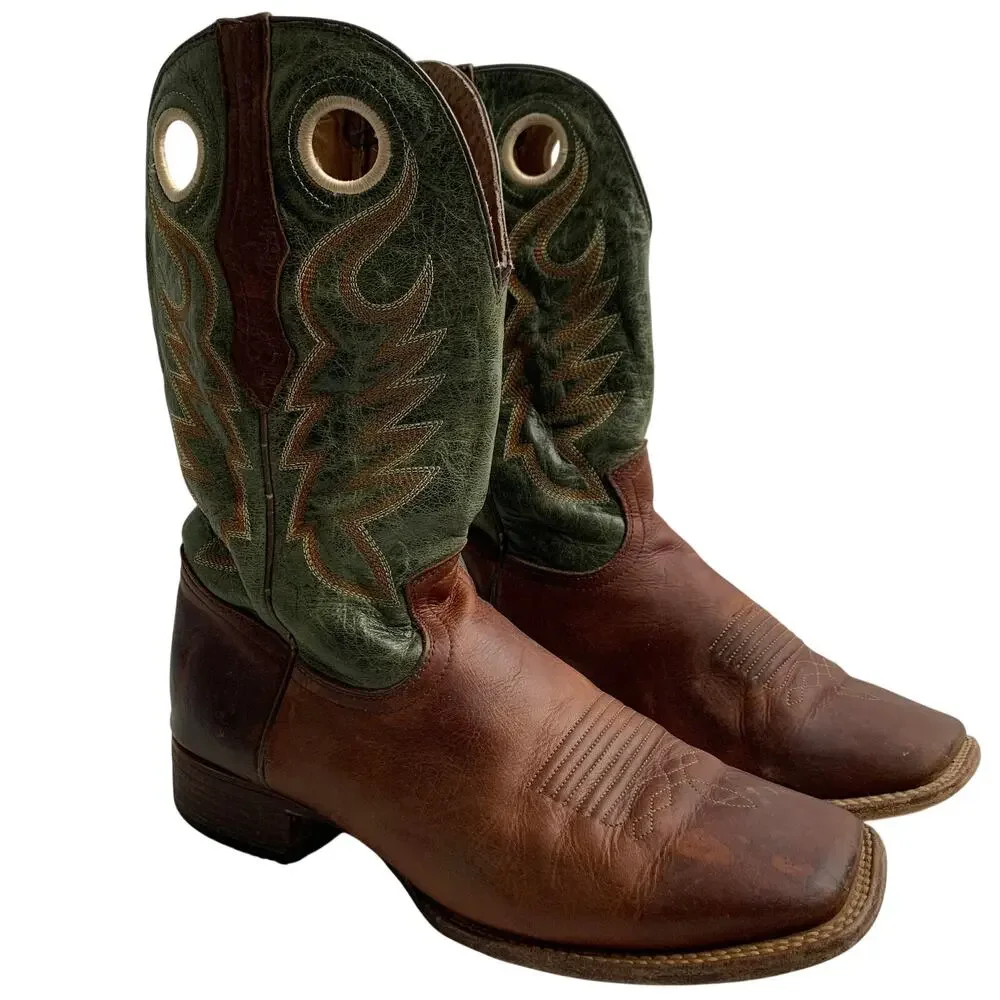 Cody James Mens 9D Union Xero Gravity Western Boots Square Toe Slip-On Cowboy